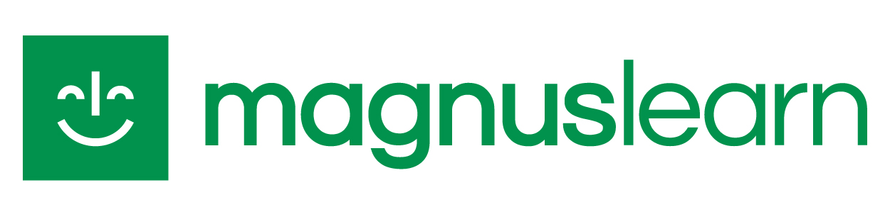 Magnus Logo green mg learn